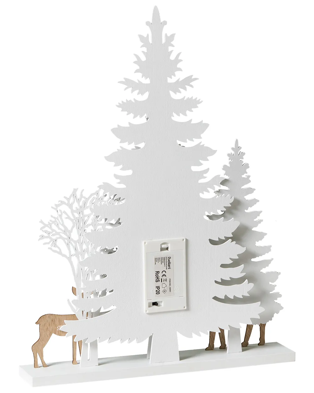 Weihnachtsdekoration LED GISSELAN 45 cm Weiß_1020684