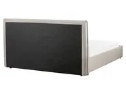 Ottoman Bed LAVAUR Velvet Taupe 160 x 200 cm (EU King Size)_985968