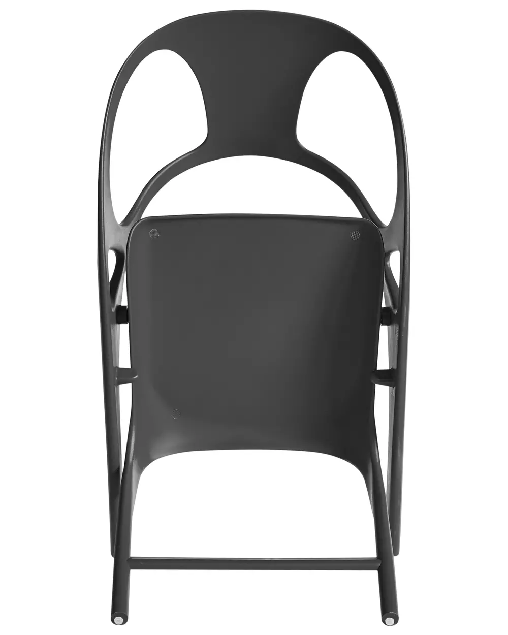 Gartenstuhl 4er Set NEMI klappbar Schwarz_990639