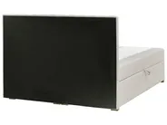 Kontinentalni krevet s prostorom za pohranu ESQUIRE Krem bijela 160 x 200 cm_1016116