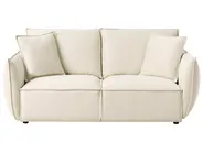 Sofa Set 5-Sitzer KUNES Stoff Hellbeige_1013306