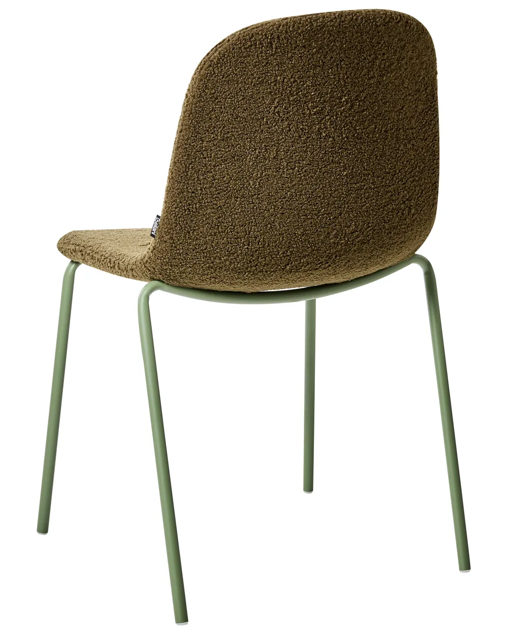 Set of 2 Conference Chairs LOMA Boucle Green_989979