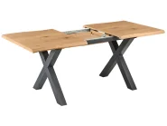Ausziehbarer Esstisch BRONSON Braun 140/180 cm 90 cm_1003752
