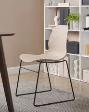 Konferenzstuhl 4er Set PANORA Beige_873626