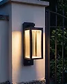 Outdoor LED Wall Light INVER with Motion Sensor Black