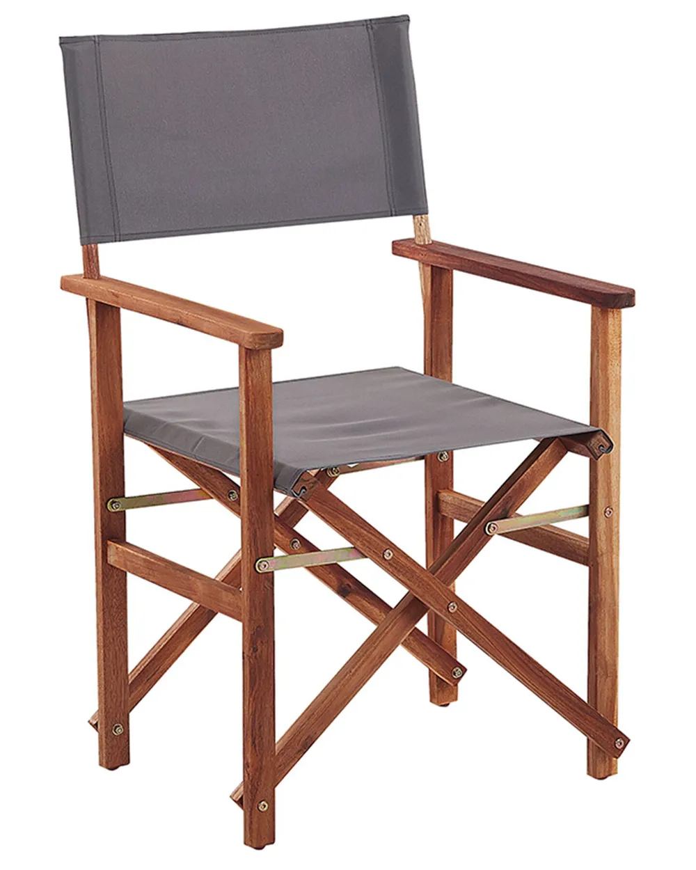 Gartenstuhl 2er Set CINE Akazienholz Dunkelbraun_819343