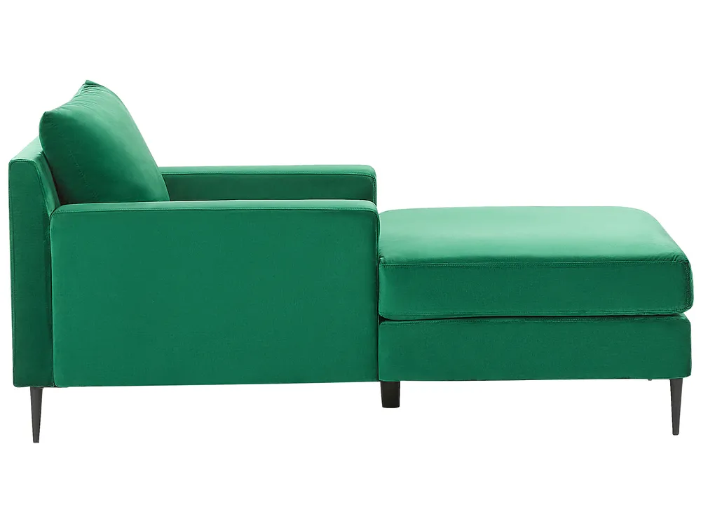 Chaise Longue GUERET Velvet Green_821675