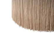 Pouf VIRGINIA Samtstoff Taupe_790875