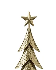Set of 3 Figurines NAGU 43/48/53 cm Christmas Tree Gold_1172716