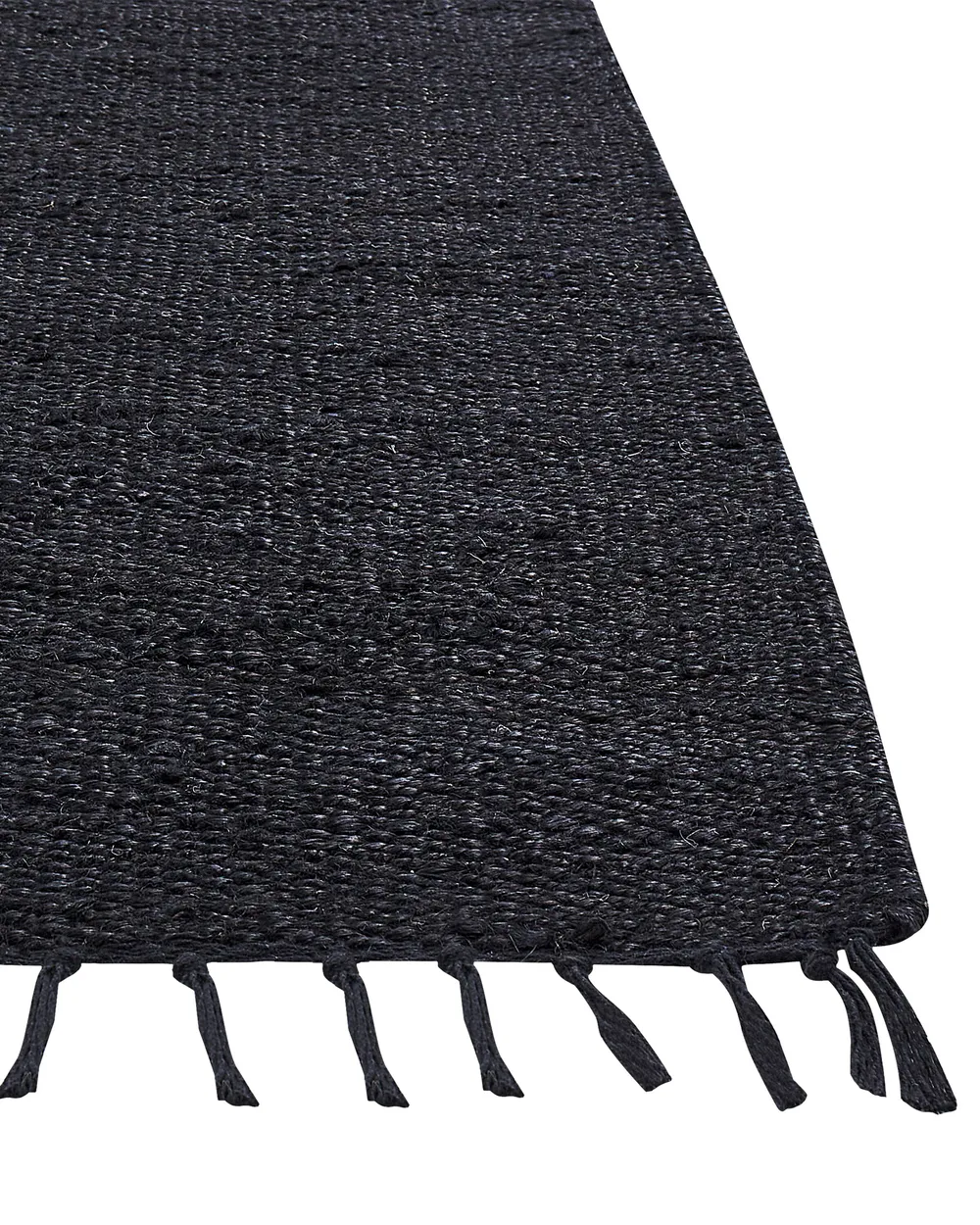Teppich SINANKOY Schwarz 160 x 230 cm Jute_886735
