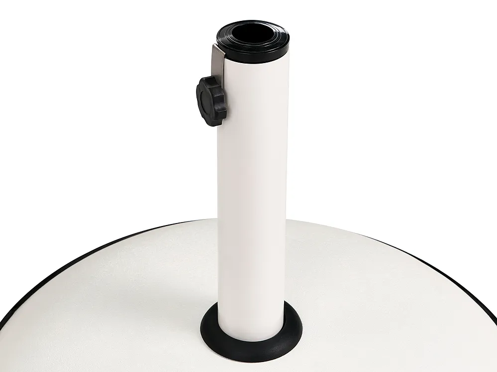 Sonnenschirmfuß CANZO Rund Weiß 25 kg_1066060