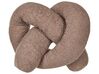Dekokissen GLADIOLUS 172 x 14 cm Bouclé Braun Ohne Muster