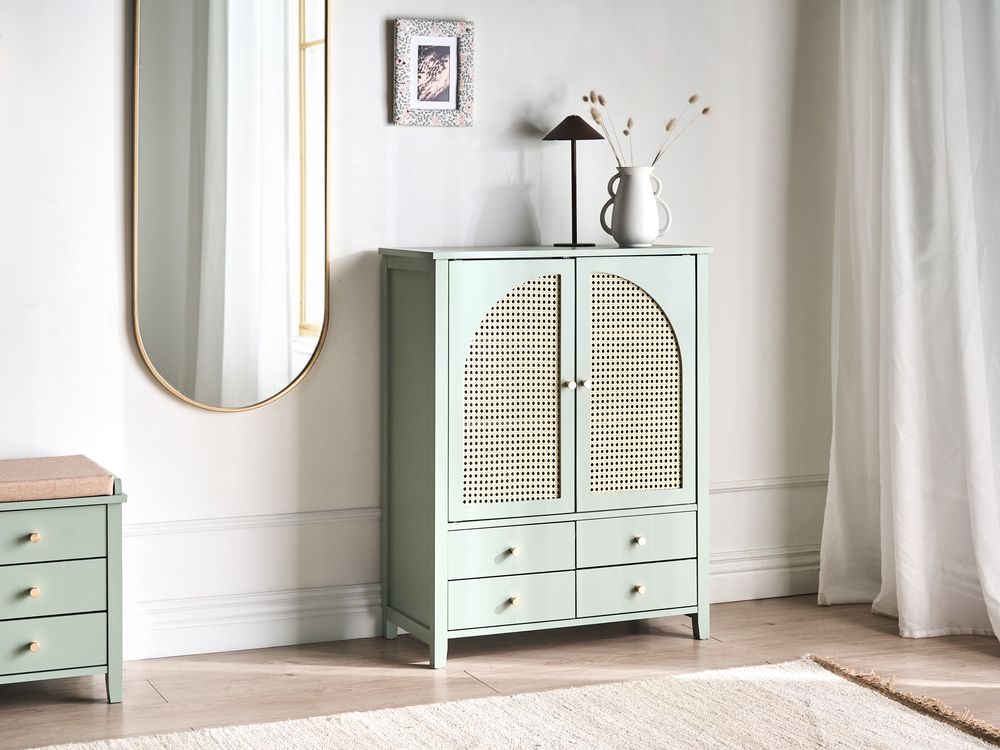 Schoenenkast BENDIGO Mintgroen