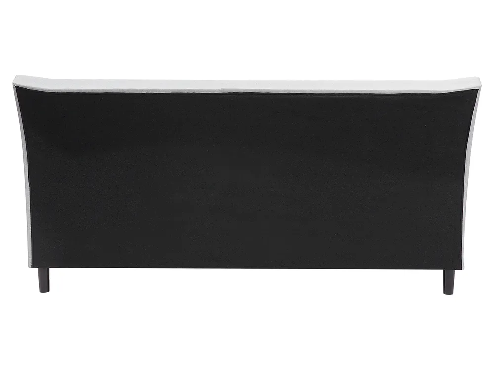 Krevet SAVERNE 160 x 200 cm svijetlosivi_708195