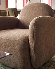 Fauteuil JULE Stof Bruin_1145856