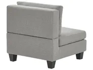 1-Seat Section UNSTAD Fabric Light Grey_936989