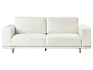 Sofa 3-Sitzer NIVALA Bouclé Cremeweiß_946980