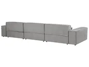 Modular Sofa 3 Seater HELLNAR Fabric Grey_911739