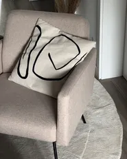 Sessel NARKEN Stoff Beige_917814