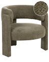 Armchair BUREA Chenille Dark Green