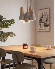 Pendant Lamp APURE Concrete Grey_673439