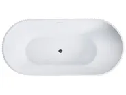 Freistehende Badewanne GOCTA 170 x 80 cm Weiß_1047473