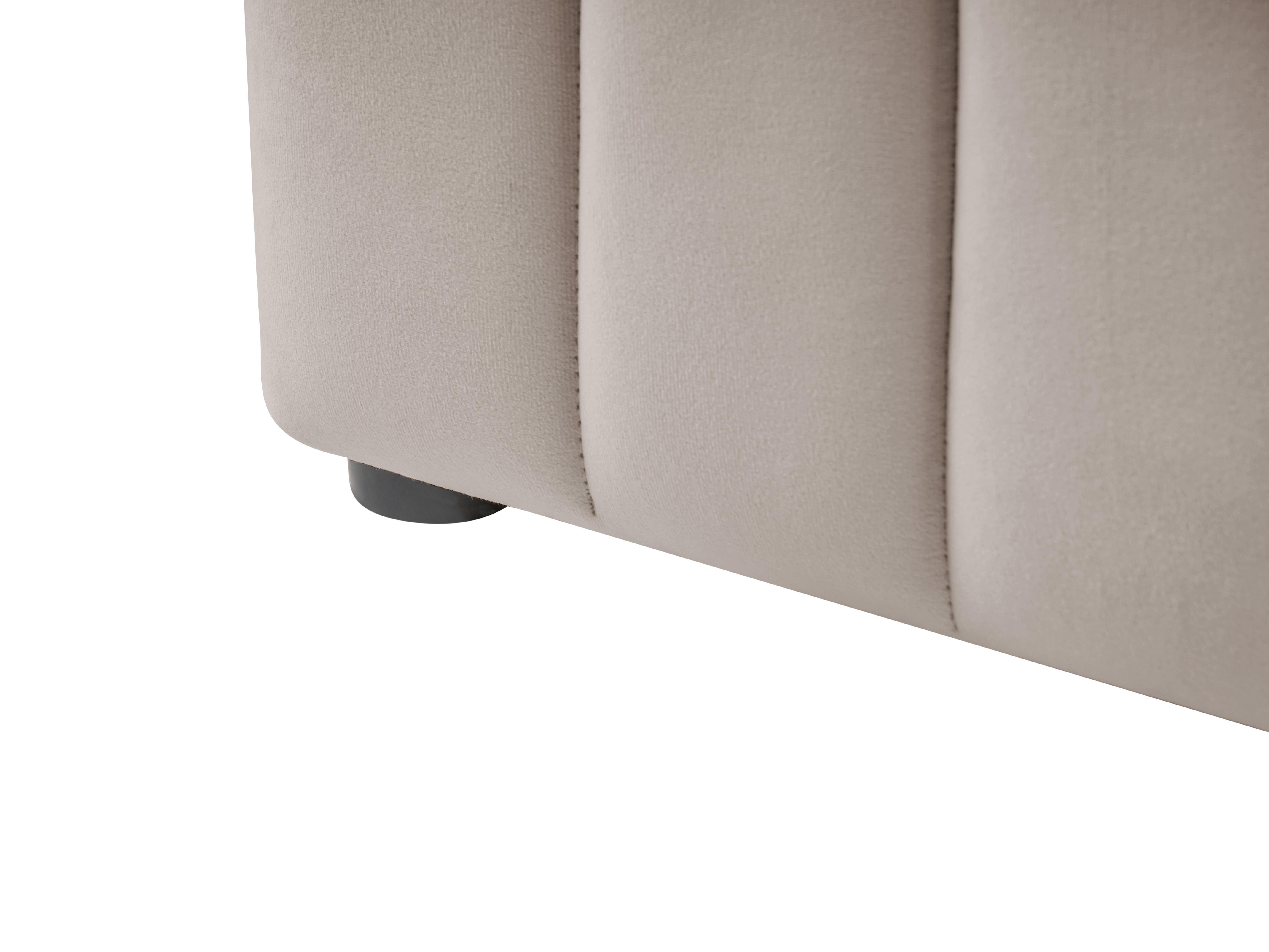 Ottoman Bed LUNAN Taupe 160 x 200 cm (EU King Size)_1051541