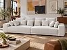 Sofa 4-Sitzer TORPO Stoff Hellbeige