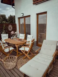 Garden Dining Set 8 Seater MAUI with Cushions Acacia Wood Off-White_775363