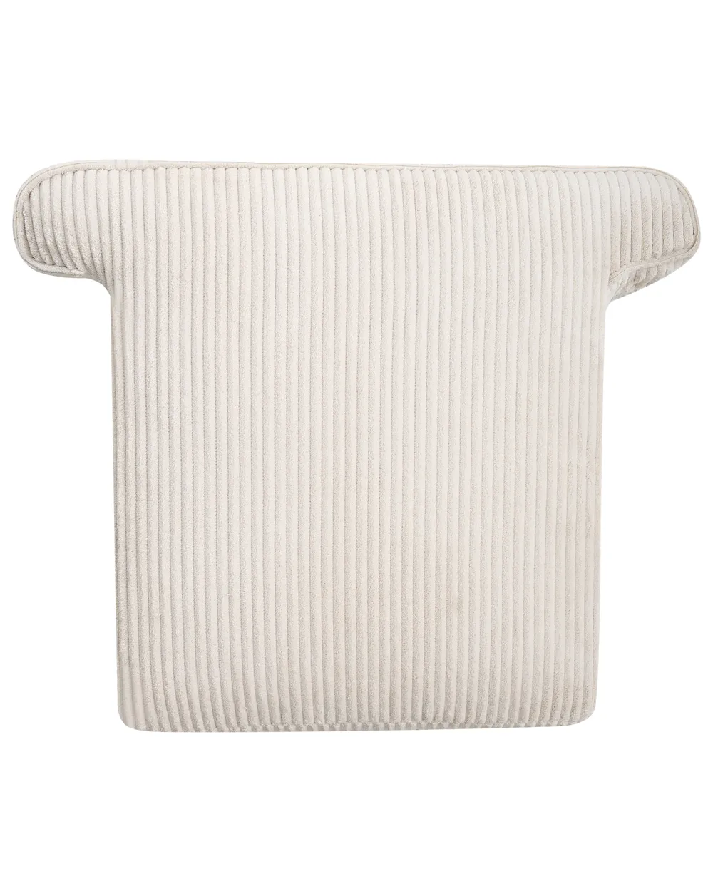 Wingback Chair ABSON Corduroy Light Beige_1027813