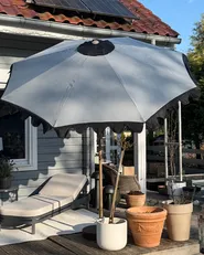 Marktschirm 270 cm ISOLOTTO Grau_1072067