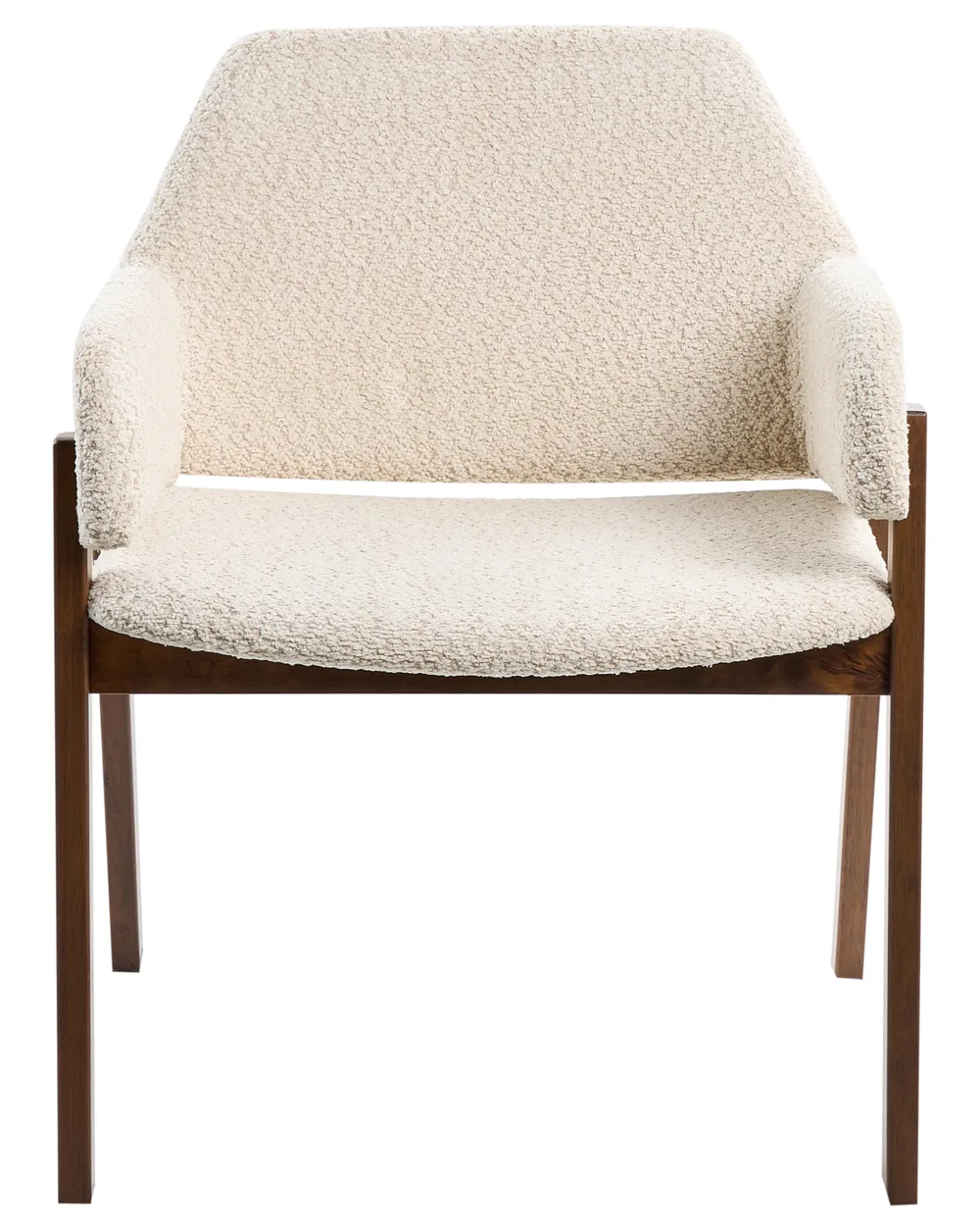 Esszimmerstuhl 2er Set ALBION Bouclé Hellbeige_1077541