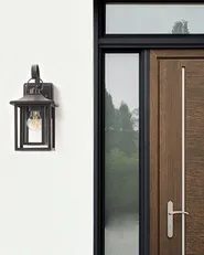Außenwandleuchte ALMOND Schwarz_870447