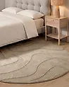 Teppich SELVORI Beige ø 160 cm