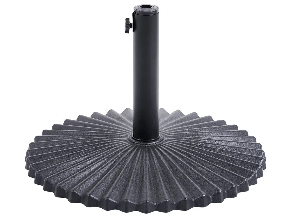 Sonnenschirmfuß CAREZZA Rund Schwarz 21 kg