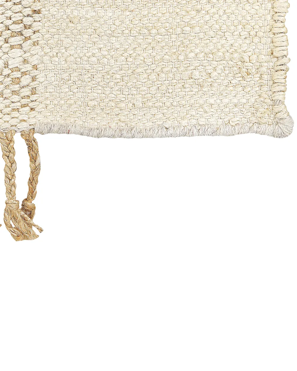 Teppich HAMZALAR Beige 80 x 150 cm Jute_847673