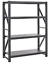 Garage Shelving FIUGGI 150 cm 200 cm Metal Black