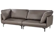 Sofa 3-Sitzer REVSNES Stoff Braun_965415