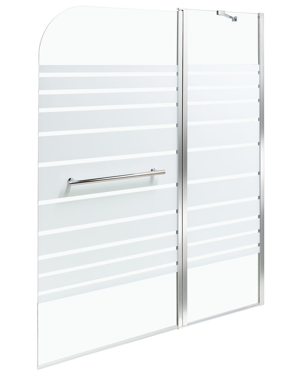Badewannenaufsatz TUAPI 140 x 100 cm Silber