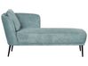 Linksseitige Chaiselongue ARTHEZE Stoff Hellblau