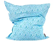 Bean Bag Cover FUZZY 140 cm 180 cm Blue_1168819