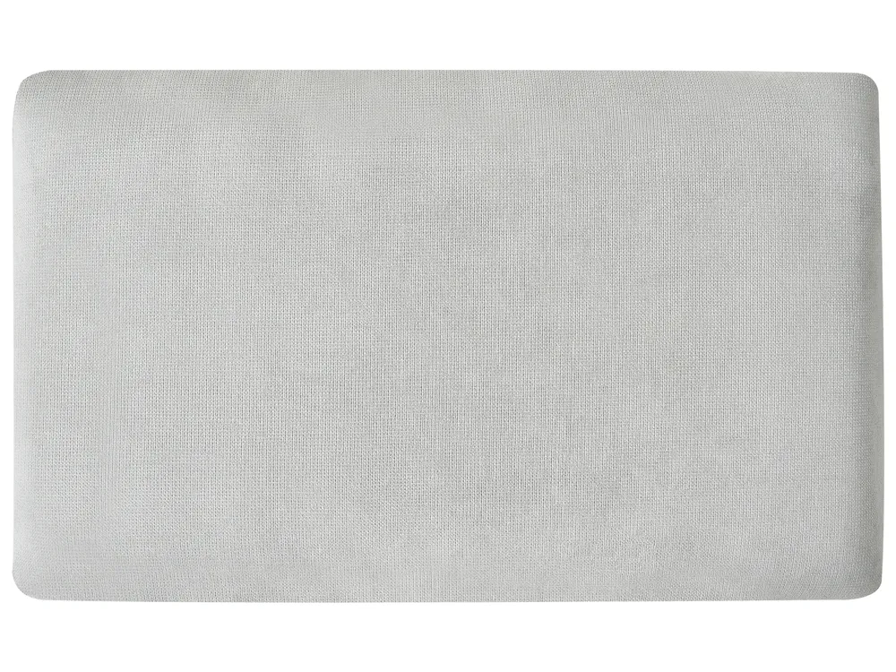 Corner Sofa 3 Seater MALOY Chenille Light Grey Right Hand_893649