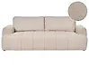 Sofa 3 Seater NARILLA Boucle Beige