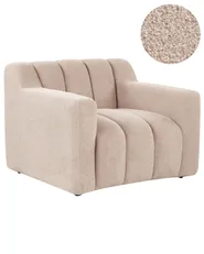 Sessel AGERUP Bouclé Beige_959540