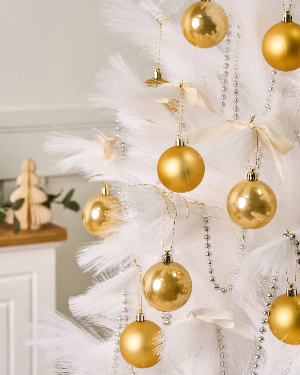 Weihnachtskugel 60er Set FEGEN Gold_1036716