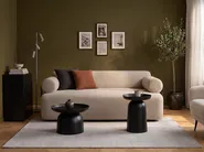 Sofa 2-Sitzer ELVA Bouclé Beige_1035613