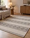 Teppich BOZOVA Hellbeige 160 x 230 cm Wolle