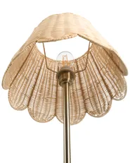 Stehlampe SALM Rattan Naturfarben_1037186