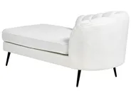 Rechtszijdige chaise longue ALLIER Bouclé Gebroken wit_879193