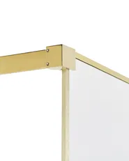Shower Screen WASPAM 800 x 1900 mm Gold_944020